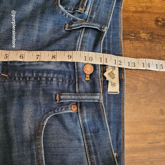 Madewell Jeans Size 28 Stovepipe High Rise Tummy Control Leman Wash MB466 - Picture 10 of 13